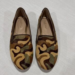 Majestic Camouflage Loafers for Women